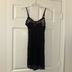 Sexy Black Sheer Lingerie Dress!